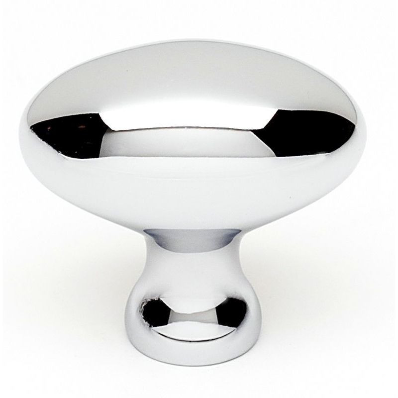 Knob Modern 1-3/8-in in Polished Chrome