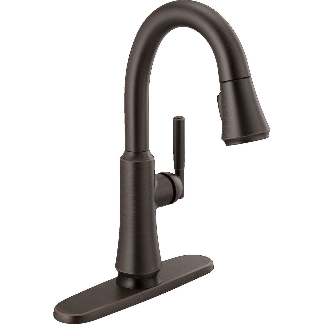 9979TL-RB-DST Coranto 9.06-in x 4.63-in x 14.38-in Touch2O Bar and Prep Faucet with Touchless Technology, Venetian Bronze