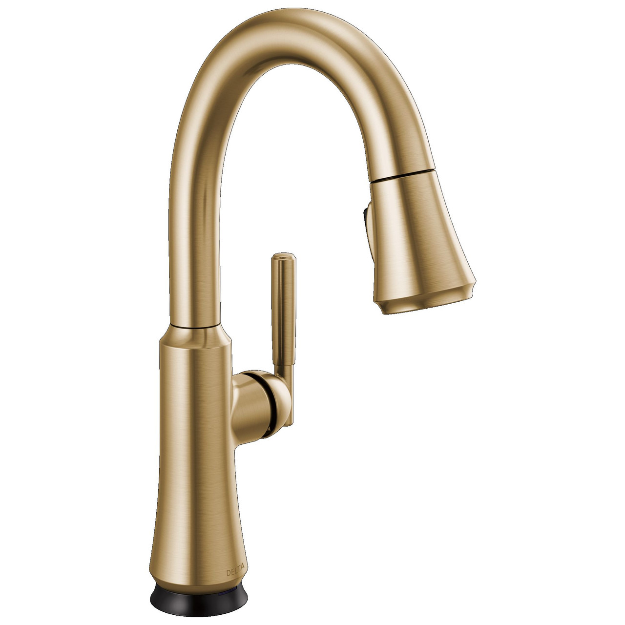 9979TL-CZ-DST Coranto 9.06-in x 4.63-in x 14.38-in Touch2O Bar and Prep Faucet with Touchless Technology, Champagne Bronze