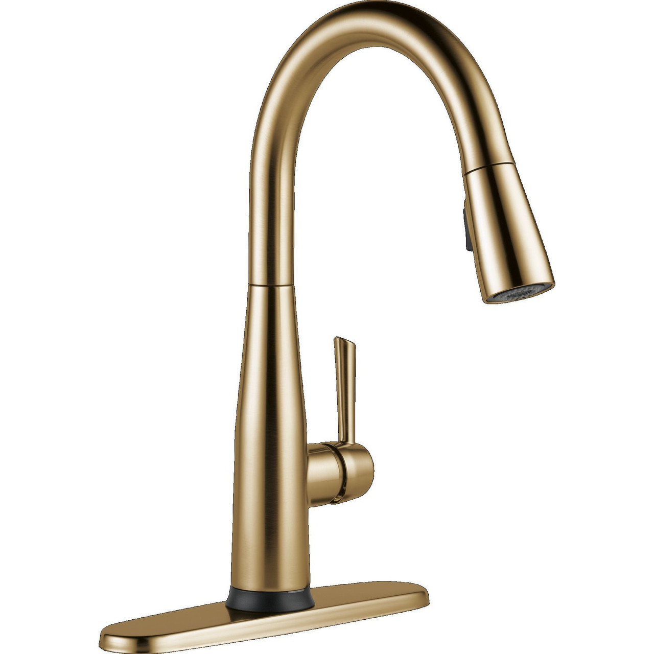 9113TV-CZ-DST Essa 11.88-in x 10.75-in x 16.00-in VoiceIQ Single-Handle Pull-Down Faucet with Touch20 Technology, Champagne Bronze