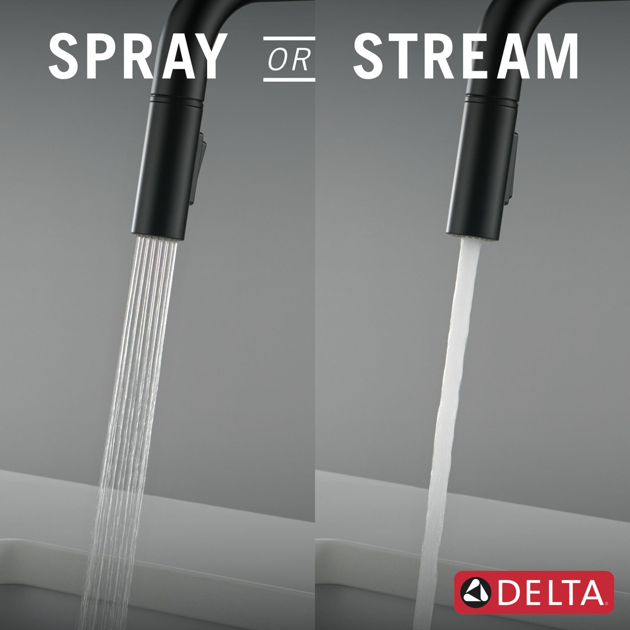 19868LF-BL Nicoli 11.06-in x 10.75-in x 15.75-in Single-Handle Pull-Down Kitchen Faucet, Matte Black