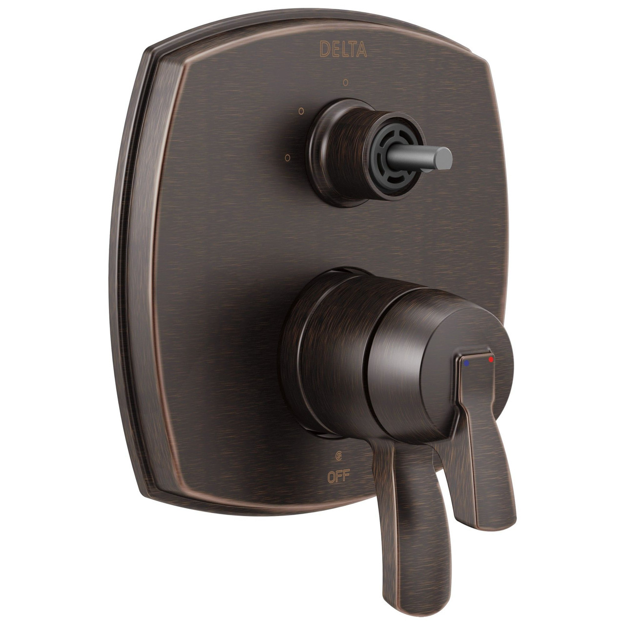 T27876-RBLHP Stryke 17 Series Integrated Diverter Trim with Three Function Diverter Less Diverter Handle, Venetian Bronze