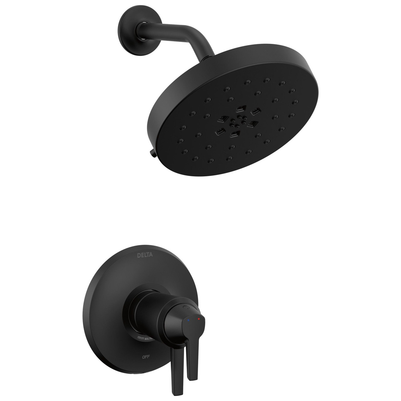 T17T271-BL Galeon 17T Series Shower Trim with UltraSoak, Matte Black