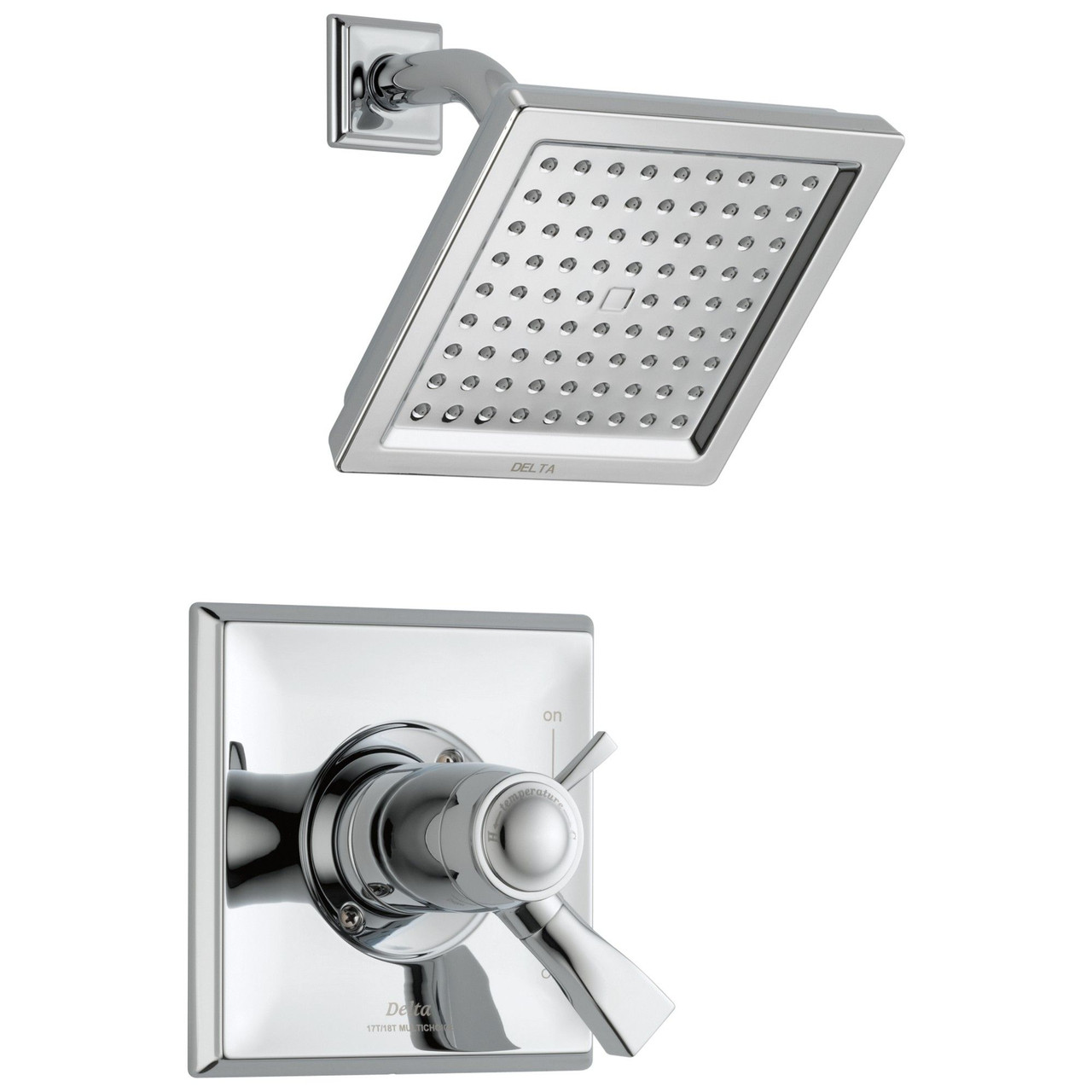 T17T251-WE Dryden TempAssure 17T Series Shower Trim, Chrome