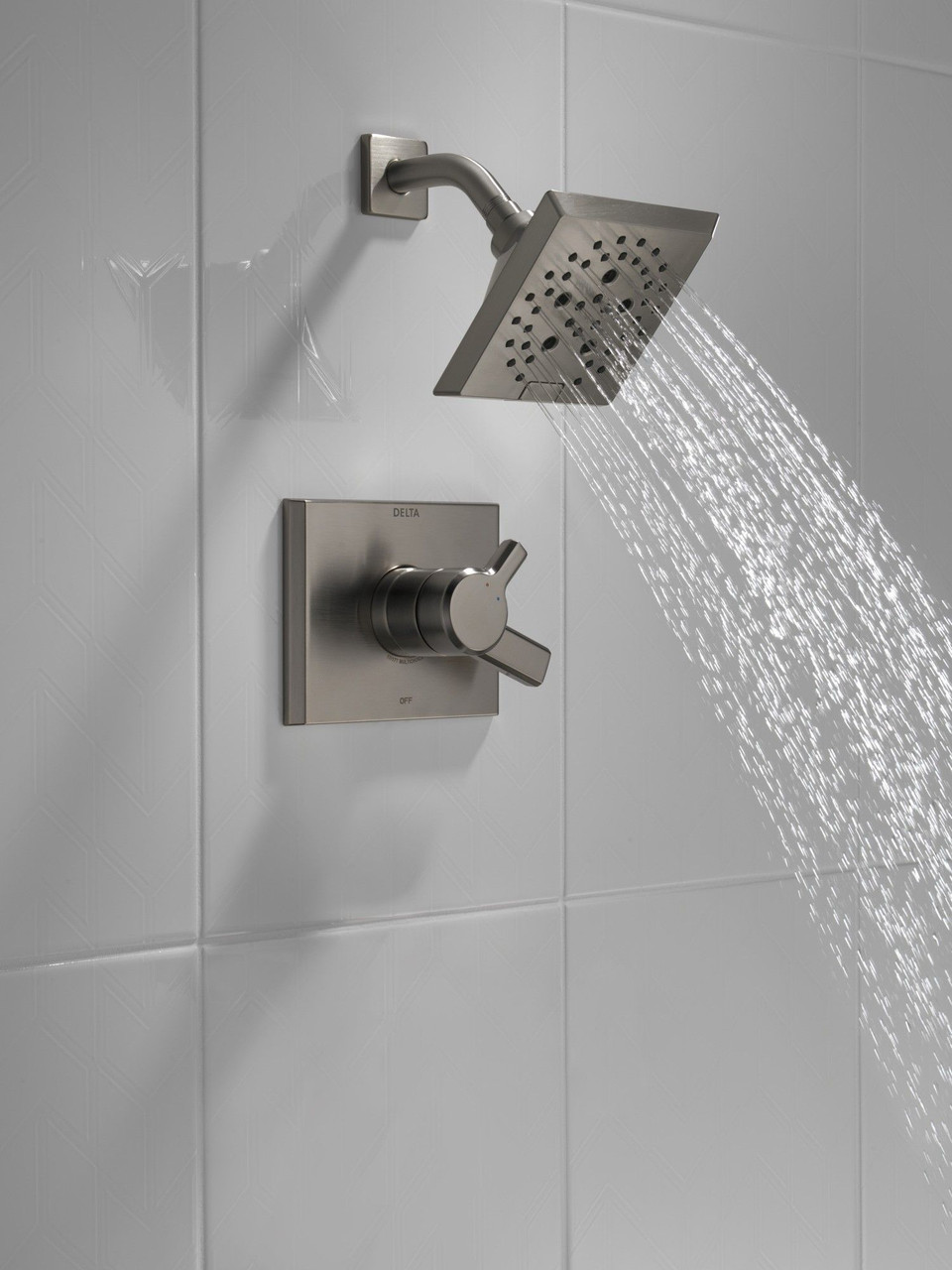 T17299-KS-PR Pivotal Monitor 17 Series H2Okinetic Shower Trim, Lumicoat Black Stainless