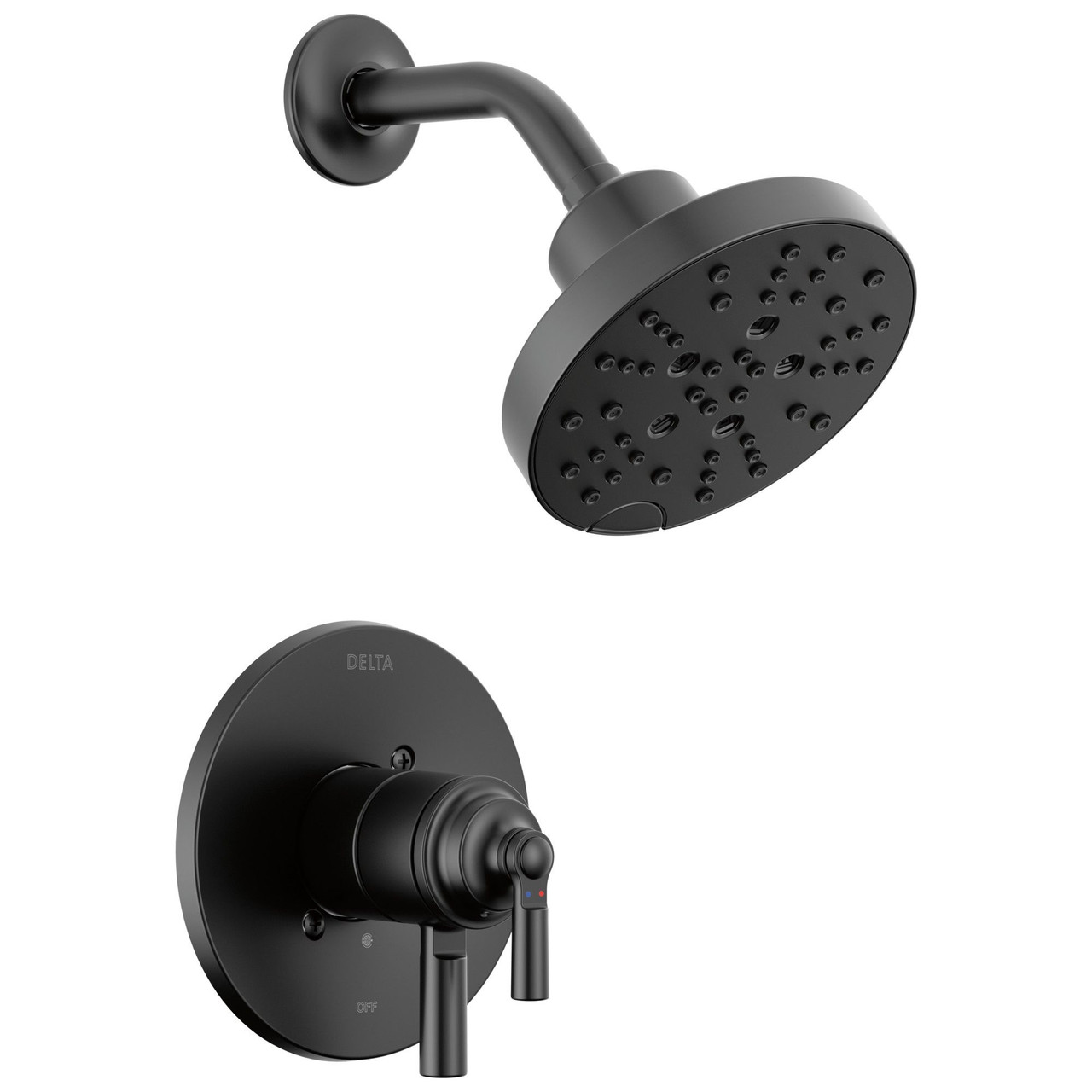 T17235-BL SAYLOR Monitor 17 Series Shower Trim, Matte Black