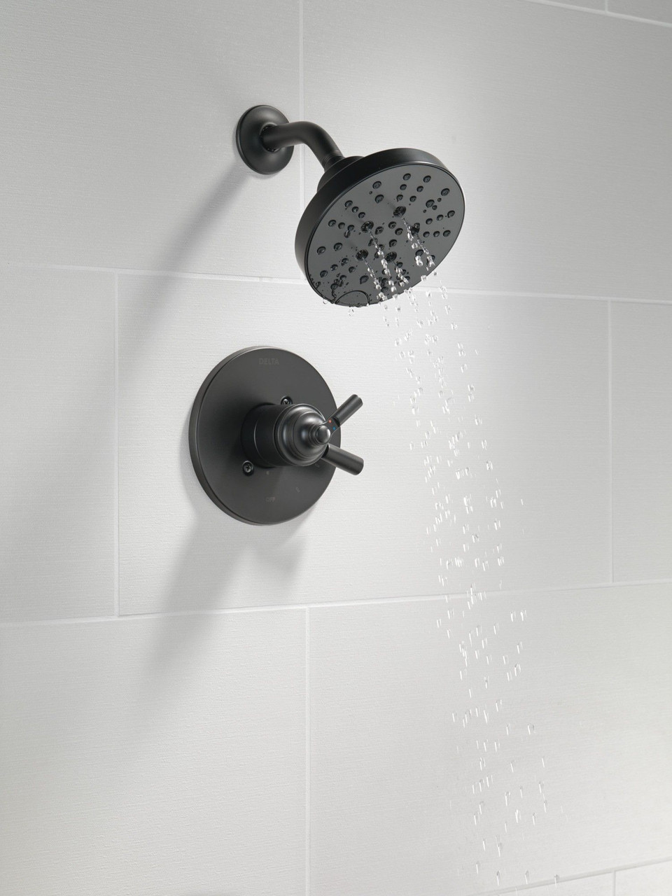 T17235-BL SAYLOR Monitor 17 Series Shower Trim, Matte Black