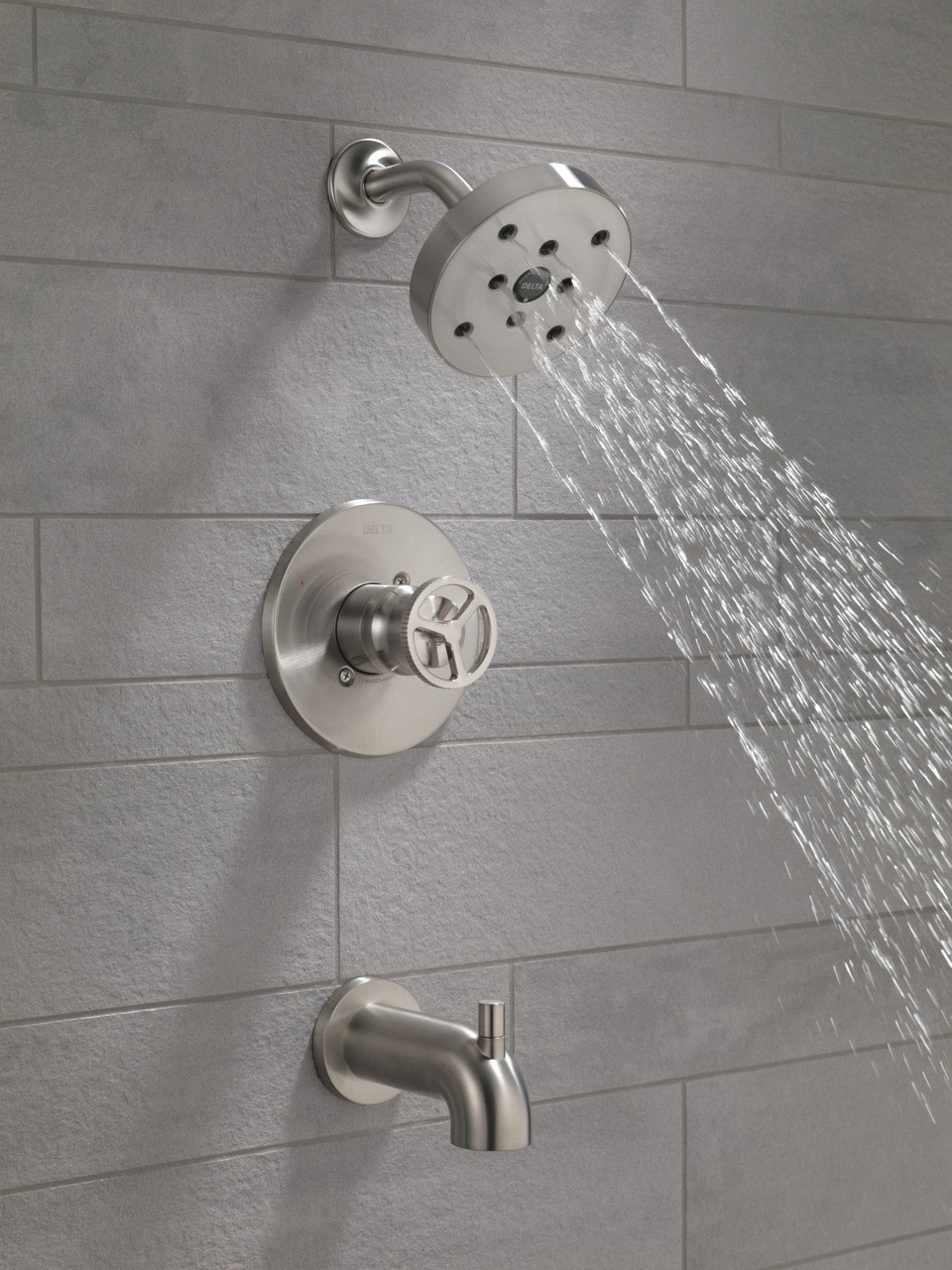 T14458-SS Trinsic H2O Tub Shower Trim, Stainless