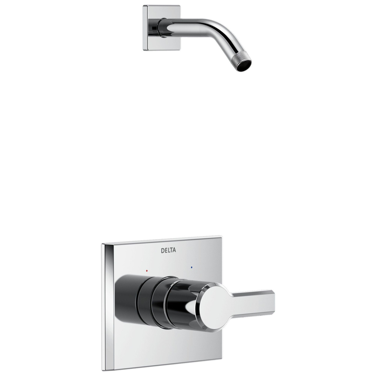 T14299-PR-LHD Pivotal Monitor 14 Series Shower Trim Less Head, Lumicoat Chrome