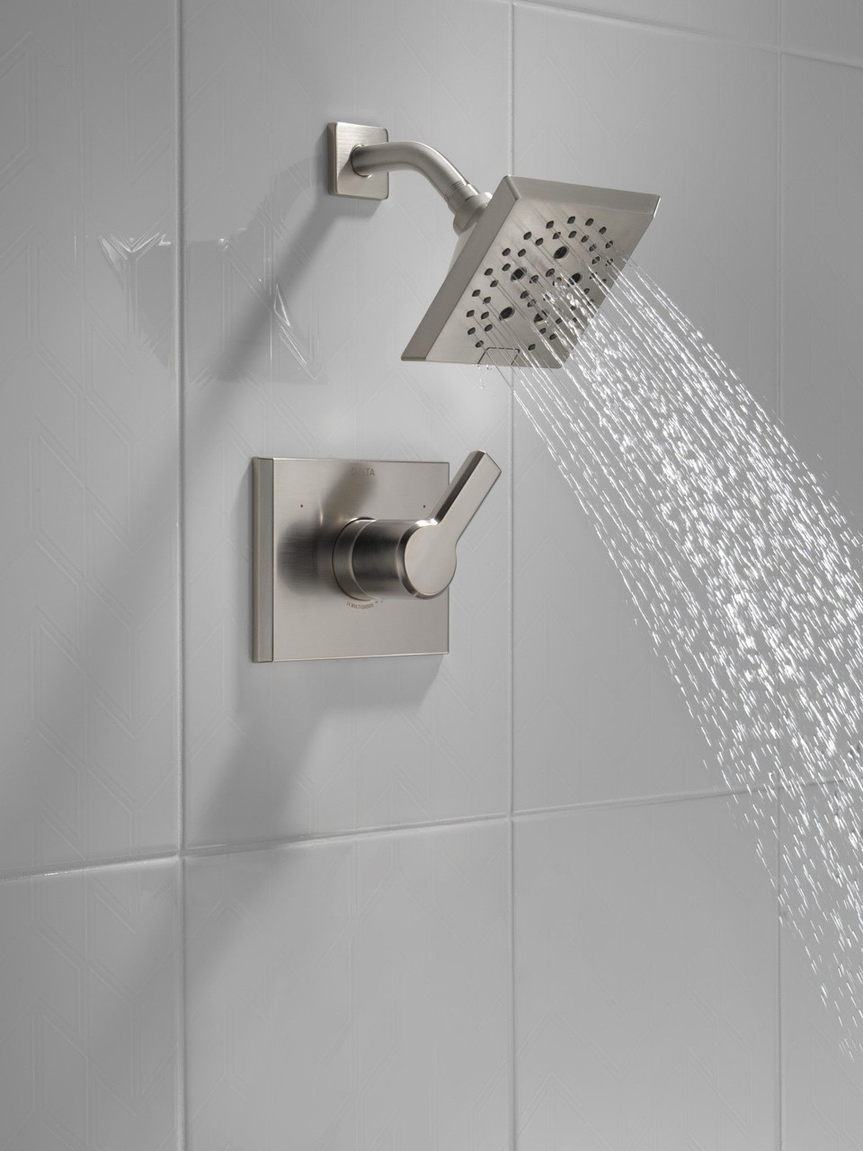 T14299-SS-PR Pivotal Monitor 14 Series H2Okinetic Shower Trim, Lumicoat Stainless