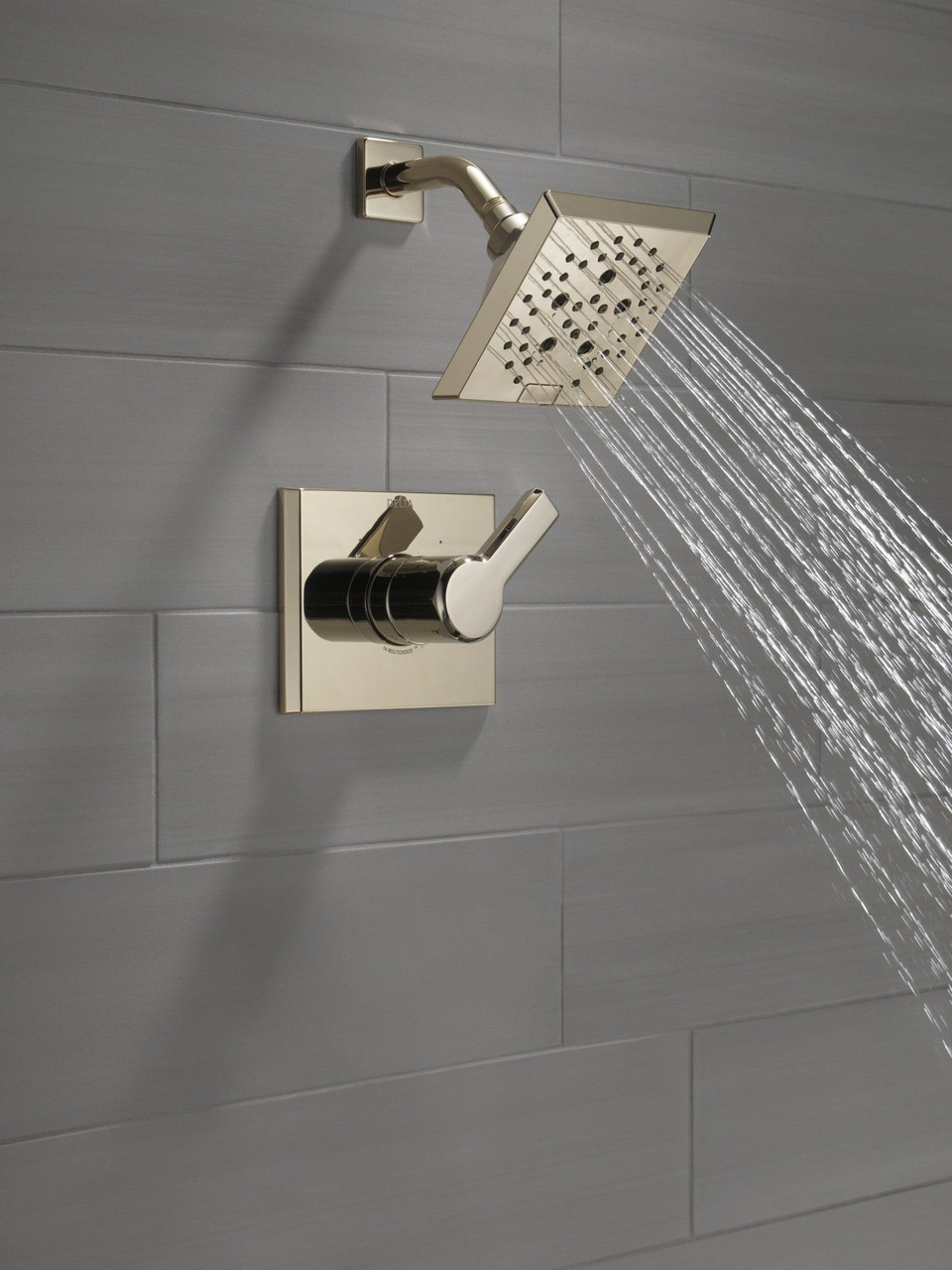 T14299-PN-PR Pivotal Monitor 14 Series H2Okinetic Shower Trim, Lumicoat Polished Nickel