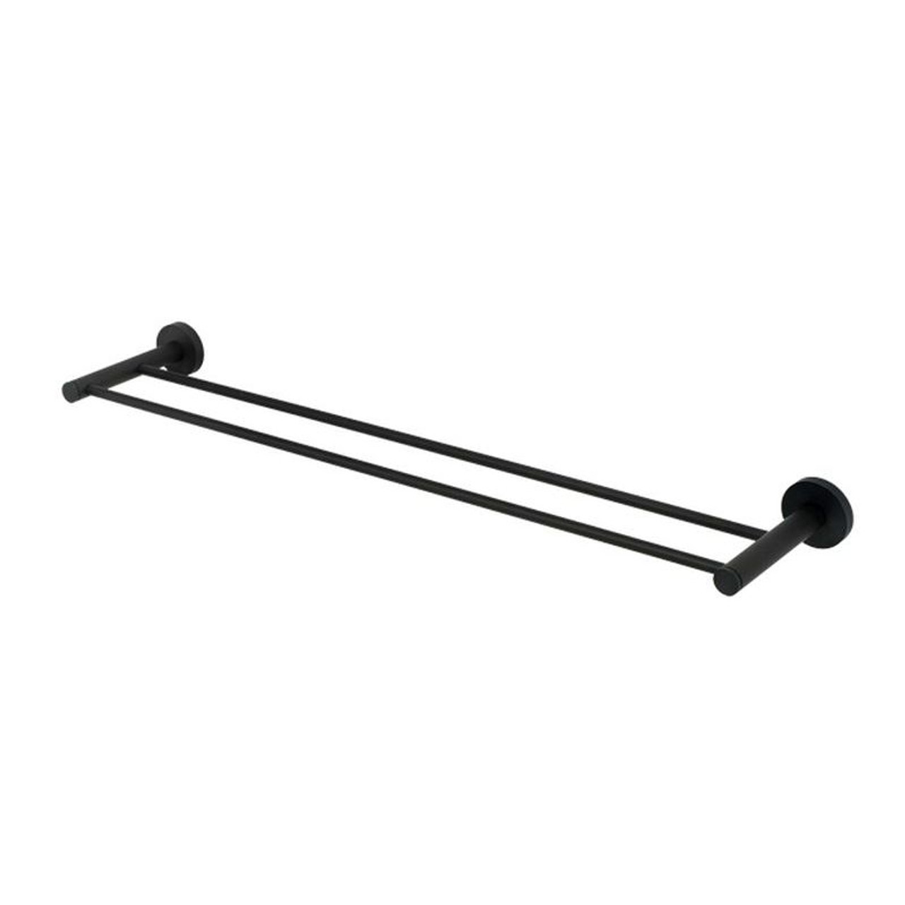 Alno Contemporary I A8325-24-BRZ Double Towel Bar Modern in Bronze
