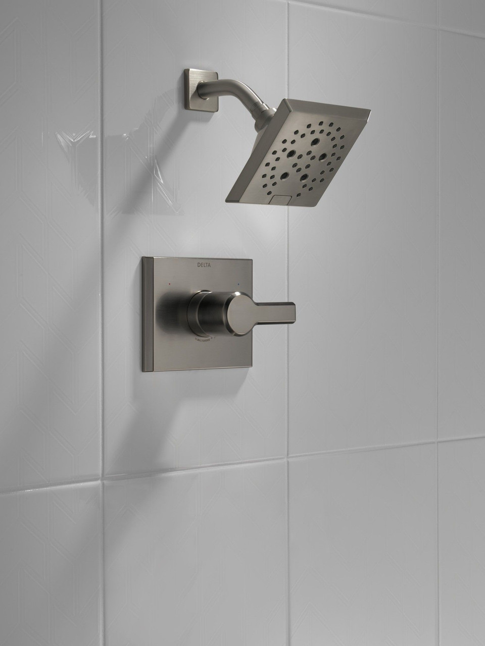 T14299-KS-PR Pivotal Monitor 14 Series H2Okinetic Shower Trim, Lumicoat Black Stainless