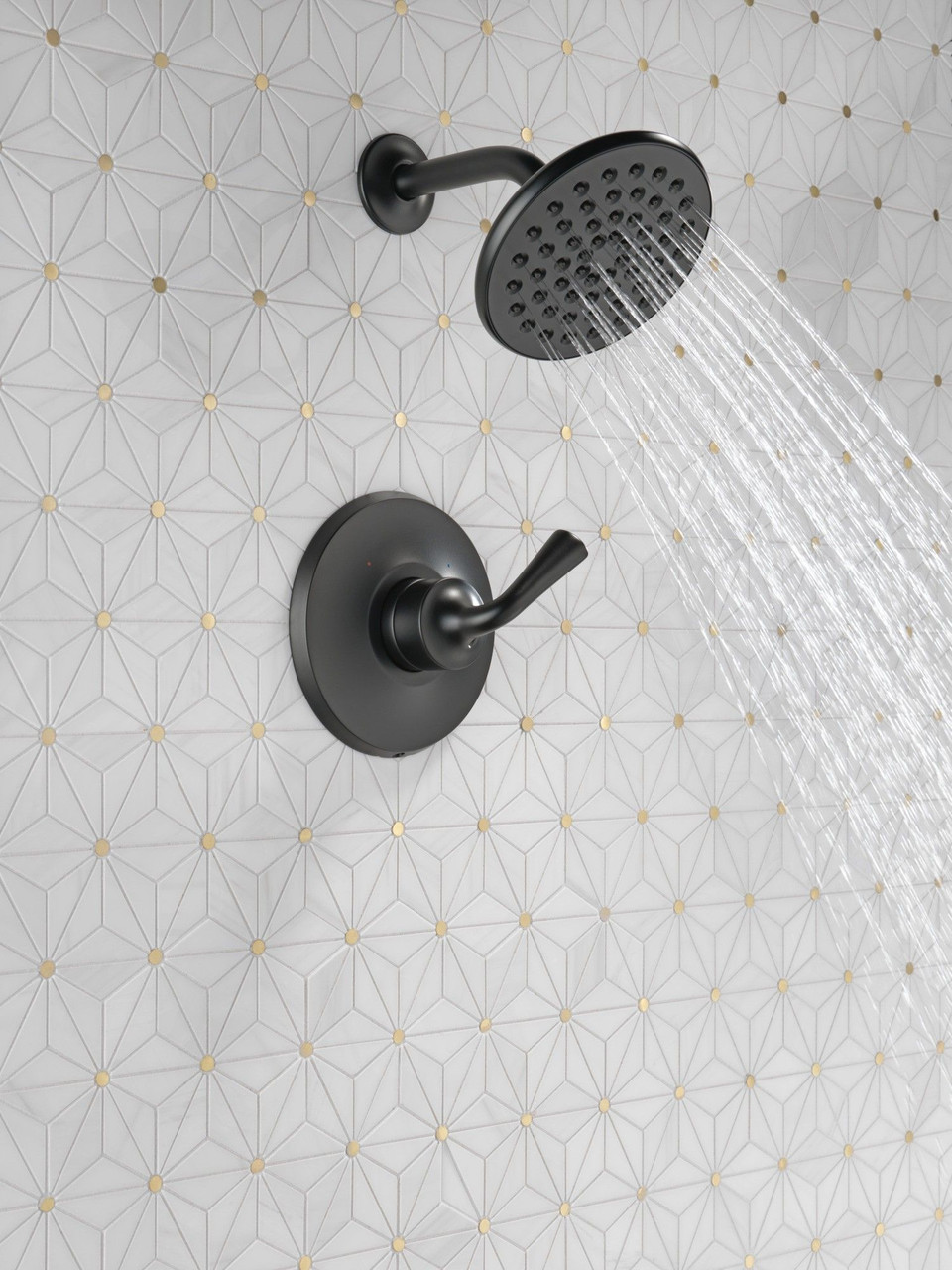 T14233-BL Kayra Monitor 14 Series Shower Trim, Matte Black