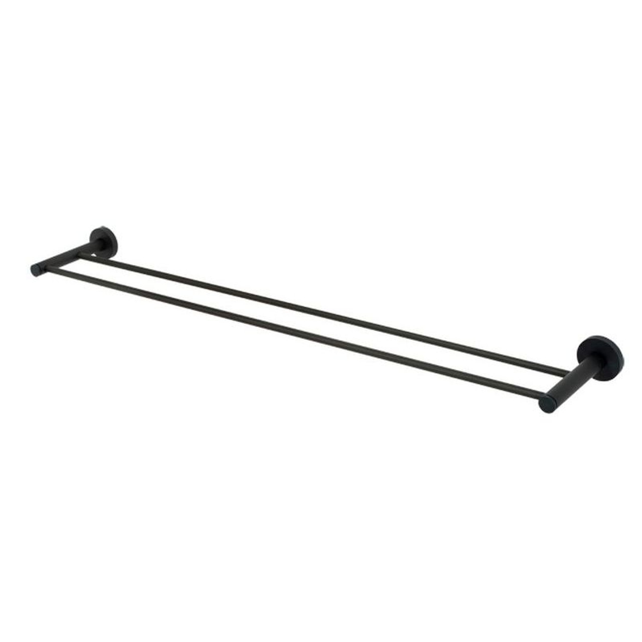 Alno Contemporary I A8325-30-BRZ Double Towel Bar Modern in Bronze
