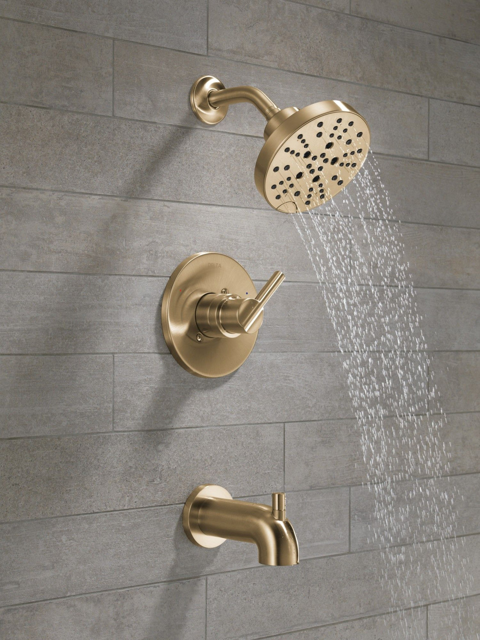 Delta 144749-CZ Nicoli Monitor 14 Series Tub and Shower, Champagne Bronze
