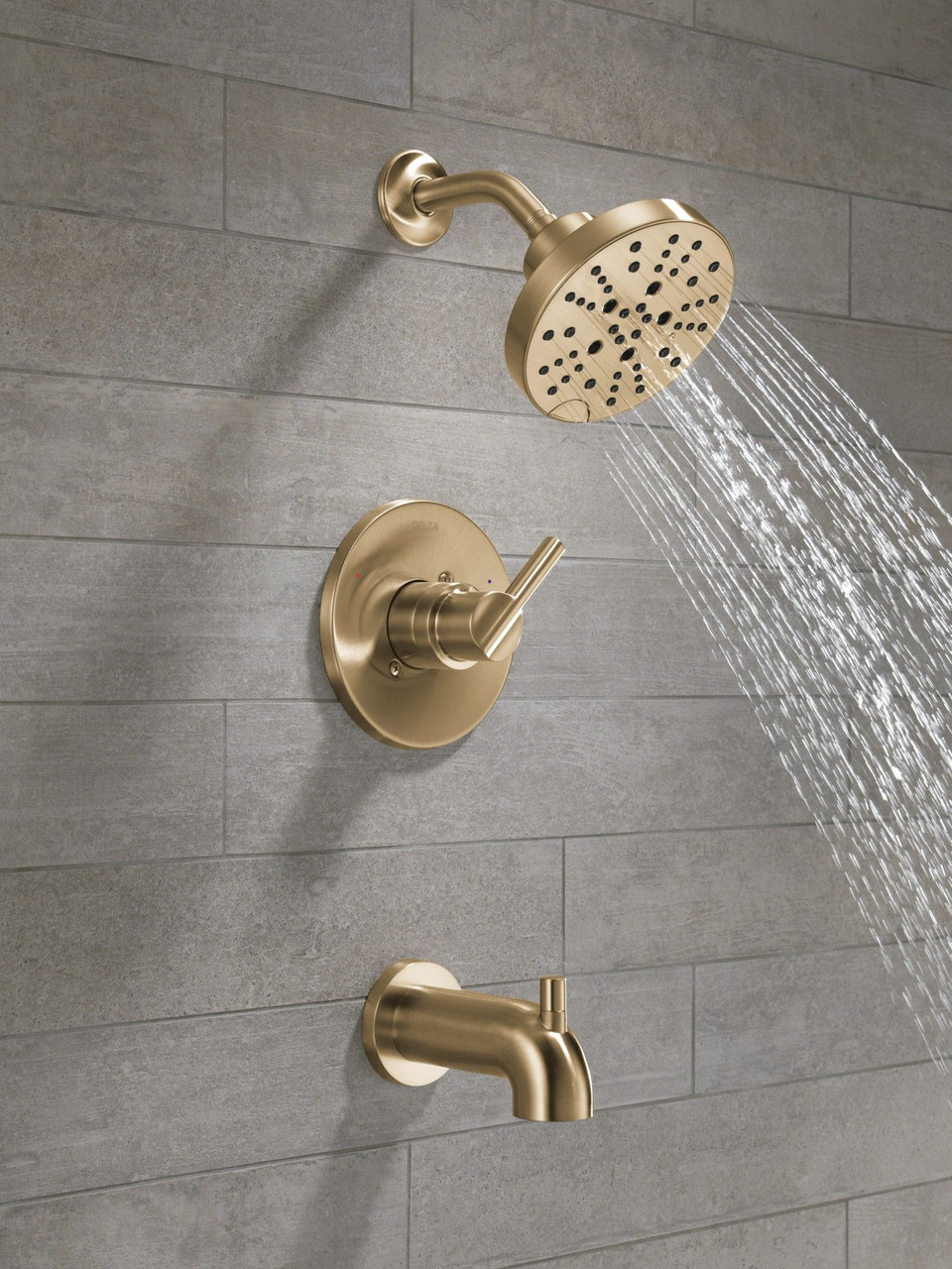 Delta 144749-CZ Nicoli Monitor 14 Series Tub and Shower, Champagne Bronze