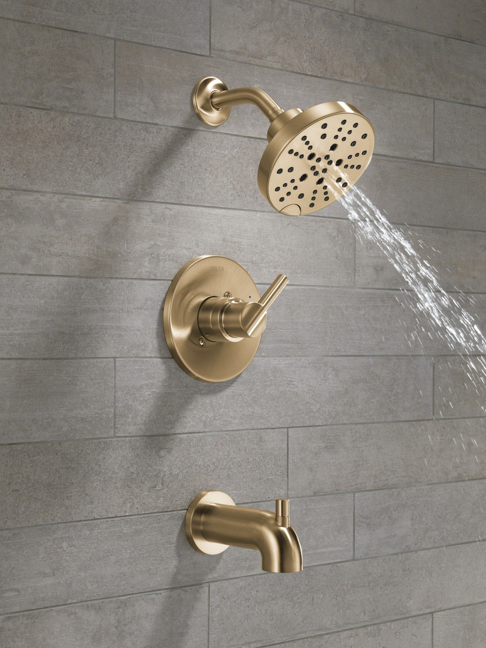 Delta 144749-CZ Nicoli Monitor 14 Series Tub and Shower, Champagne Bronze