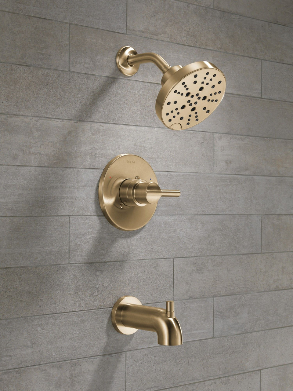 Delta 144749-CZ Nicoli Monitor 14 Series Tub and Shower, Champagne Bronze