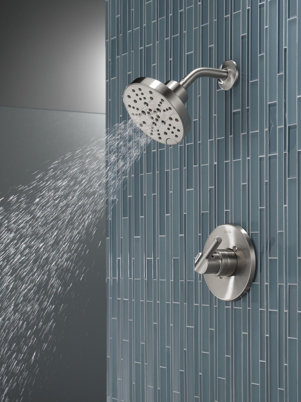 Delta 142749-SS Nicoli Monitor 14 Series H2Okinetic Shower, Stainless