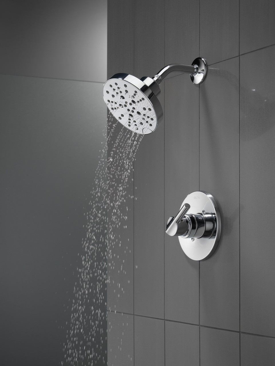Delta 142749Delta Nicoli Monitor 14 Series H2Okinetic Shower, Chrome