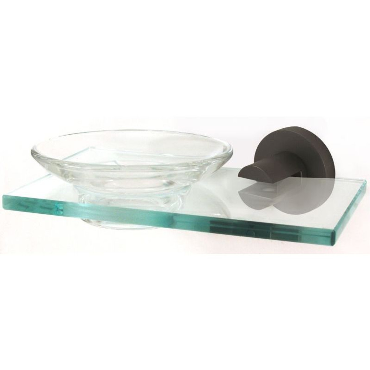 Alno Contemporary I A8330-BRZ Modern Soap Dish 6-3/4-in in Bronze