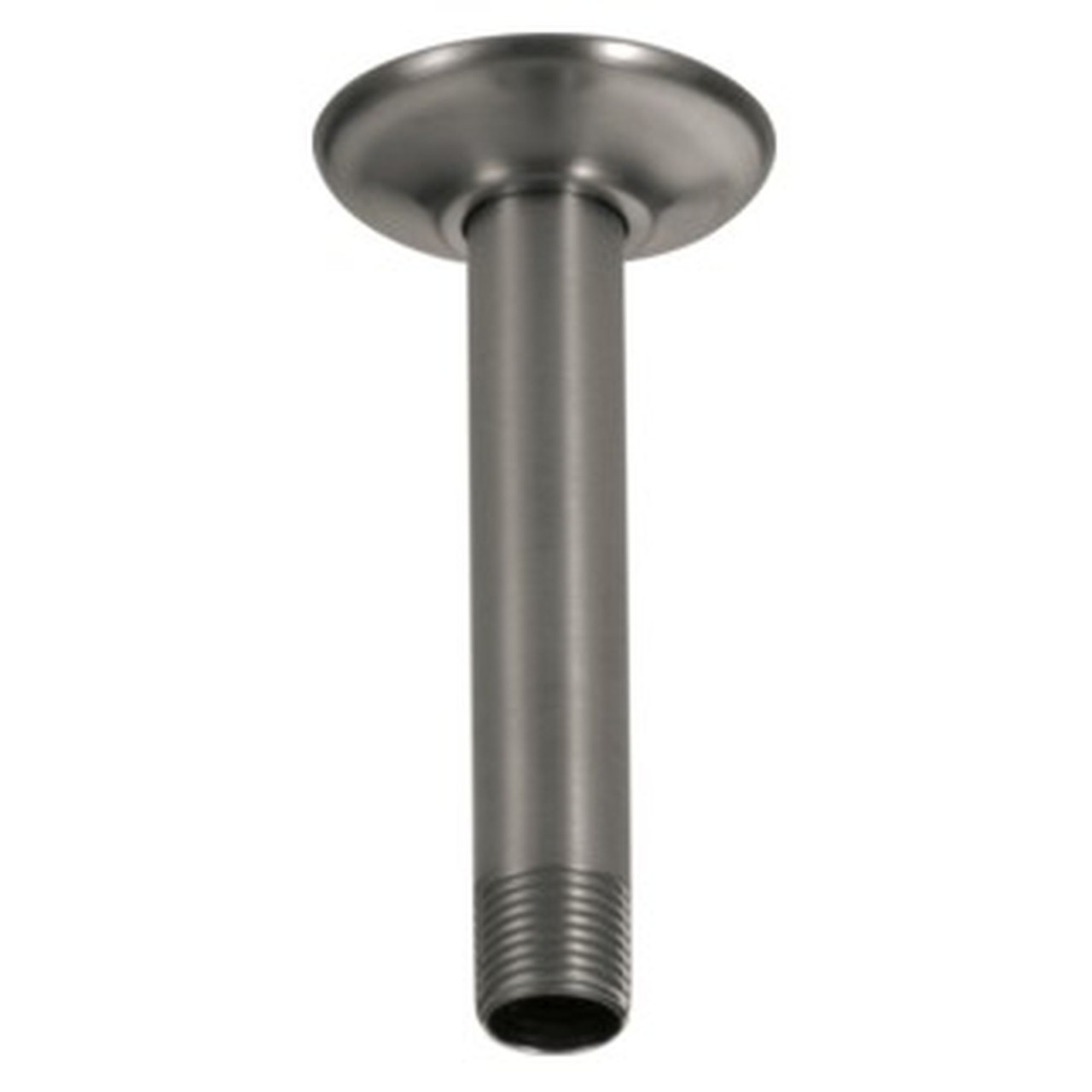 RP61058KS Universal Showering Components Shower Arm & Flange Ceiling Mount, Black Stainless