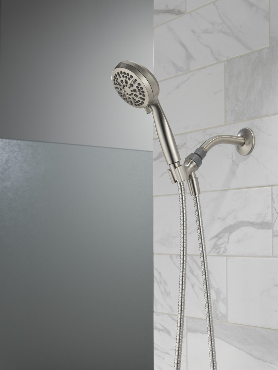 75511SN Universal Showering Components 5 Setting Hand Shower, Spotshield Brushed Nickel