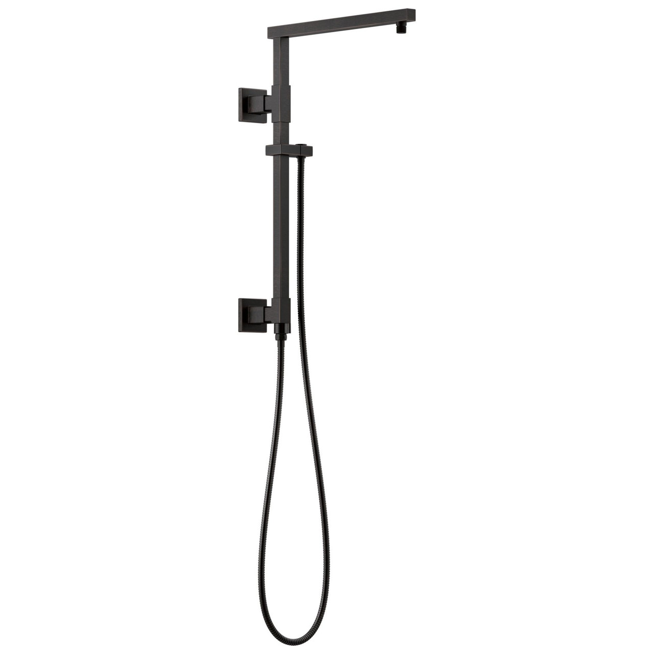 58410-RB Universal Showering Components Shower Column 18" Angular, Venetian Bronze