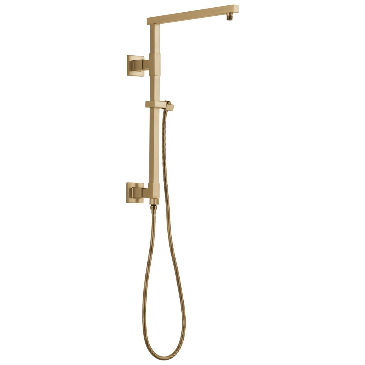 Delta 58410-CZ-PR Universal Showering Components Emerge 18" Angular Shower Column, Lumicoat Champagne Bronze