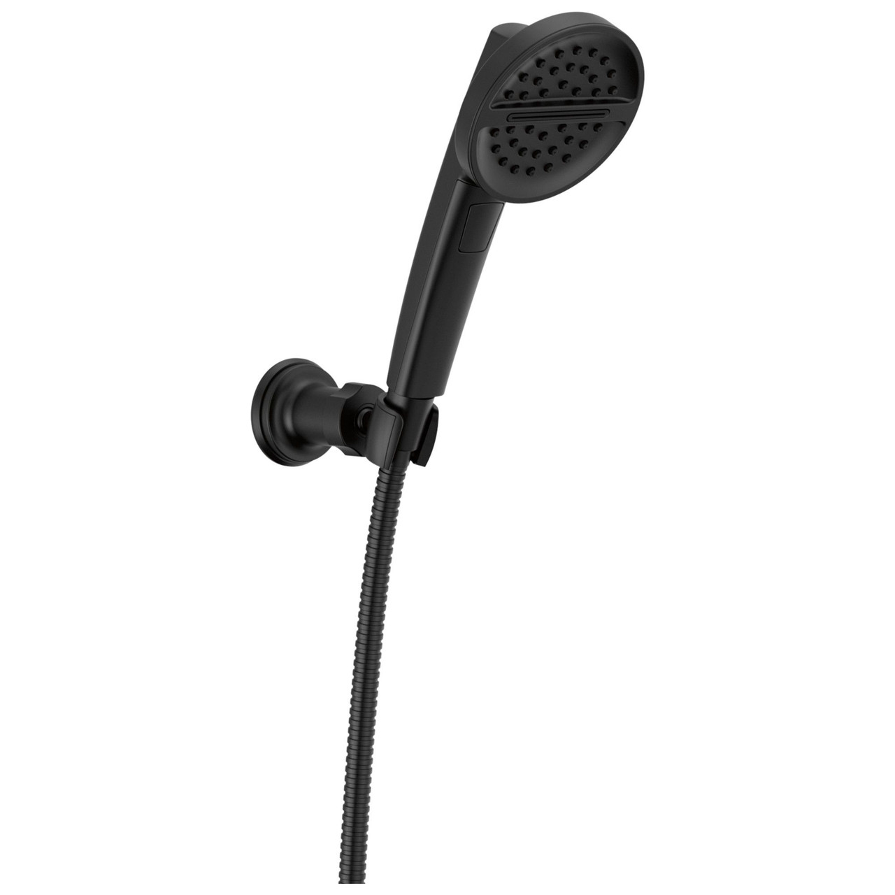 Delta 55386-BL Universal Showering Components 3-Setting Wall Mount Handshower, Matte Black