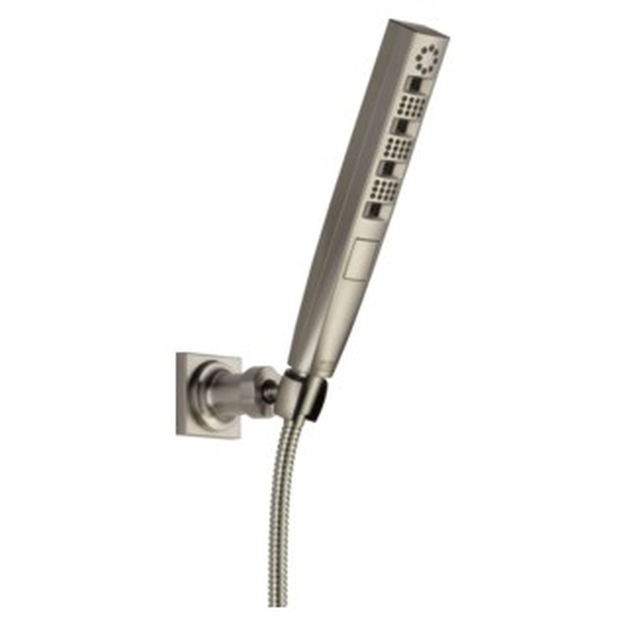 Delta 55140-SS-PR Universal Showering Components H2OKinetic Hand Shower 1.75 GPM Wall-Mount 4S, Lumicoat Stainless