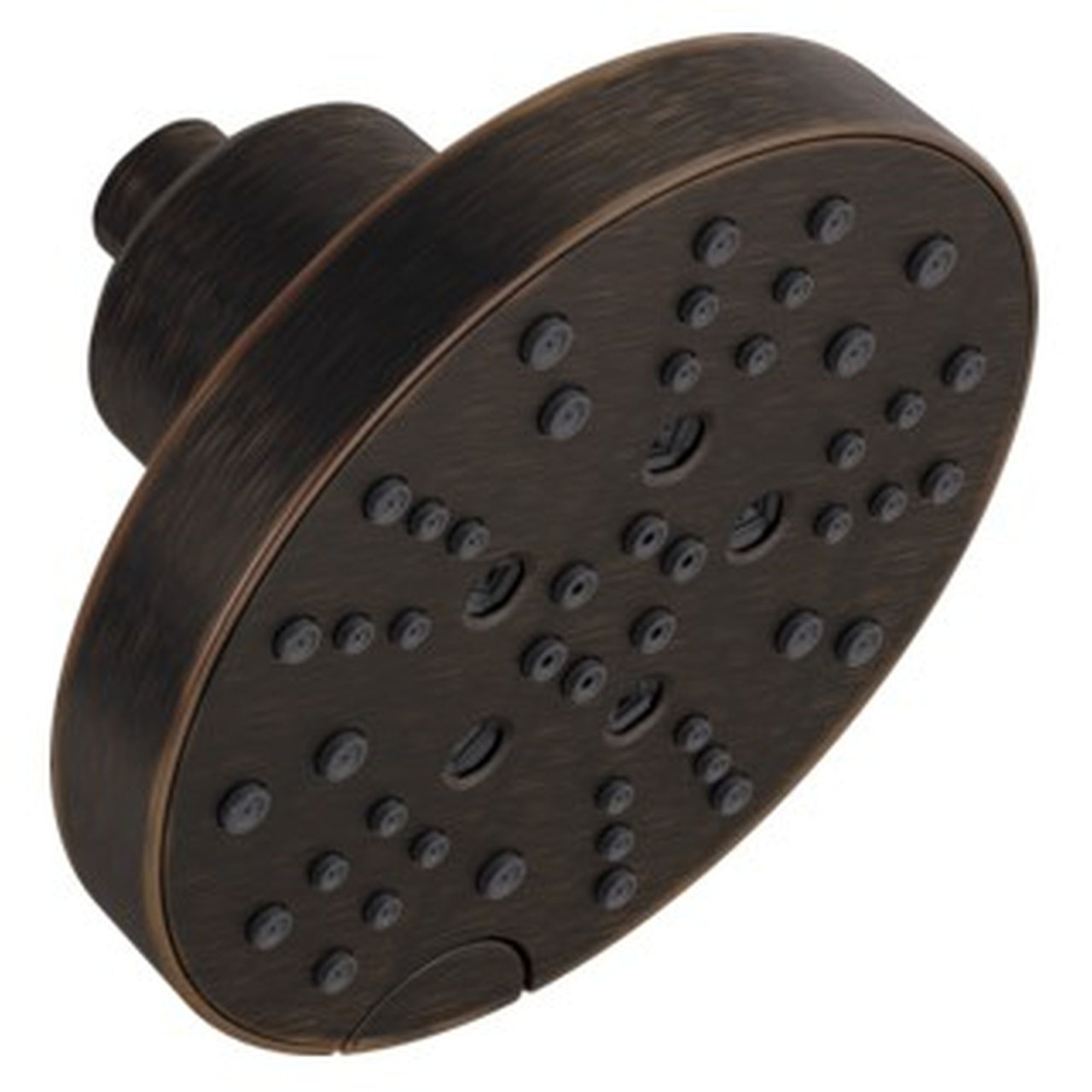 Delta 52668-RB Universal Showering Components H2Okinetic 5-Setting Contemporary Raincan Shower Head, Venetian Bronze