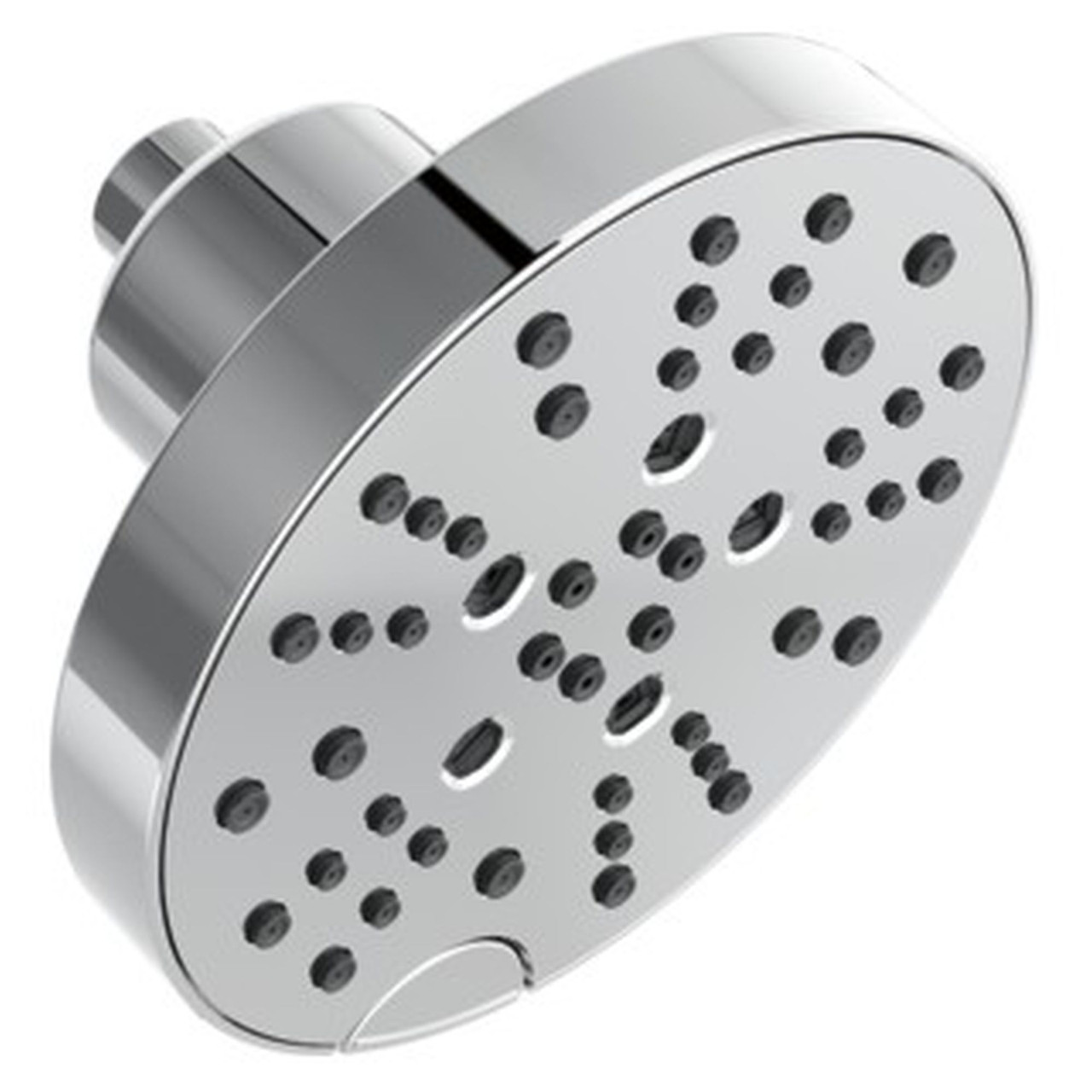 52668-PR Universal Showering Components 5-Setting H2OKinetic Round Cont Raincan, Lumicoat Chrome