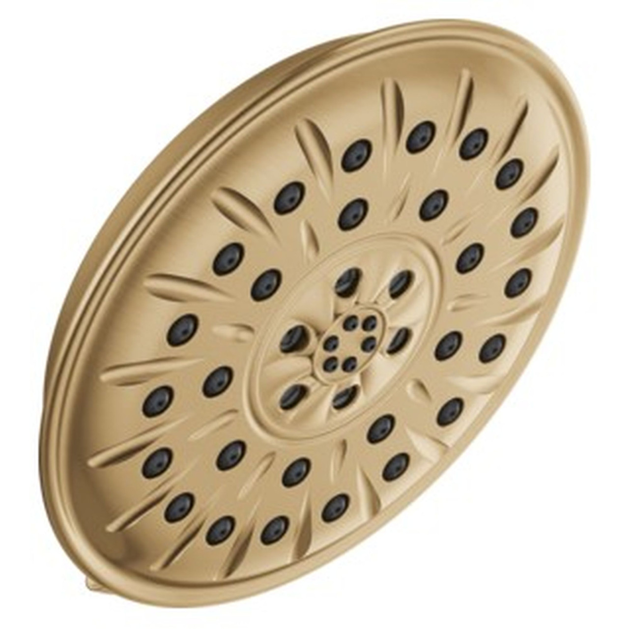 Delta 52487-CZ-PR Universal Showering Components H2Okinetic 4-Setting Shower Head with Ultrasoak, Lumicoat Champagne Bronze