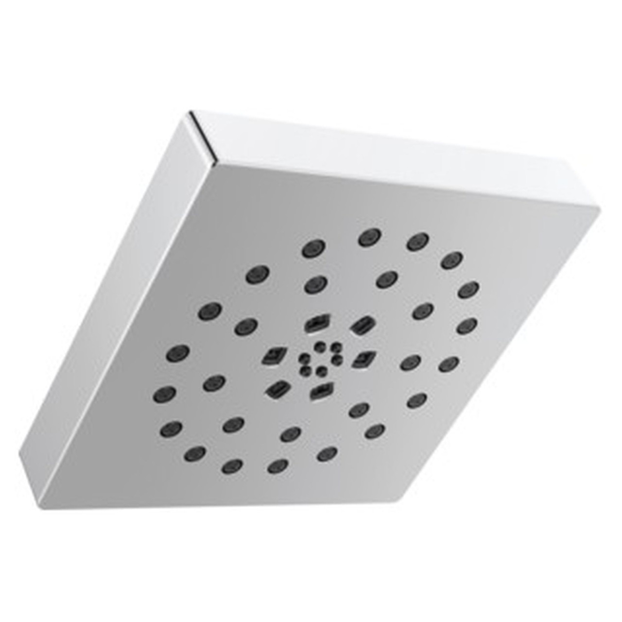 Delta 52484-PR Universal Showering Components H2Okinetic 4-Setting Shower Head with UltraSoak, Lumicoat Chrome
