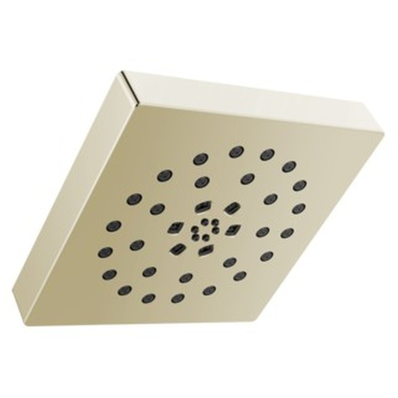 Delta 52484-PN-PR Universal Showering Components H2Okinetic 4-Setting Shower Head with UltraSoak, Lumicoat Polished Nickel