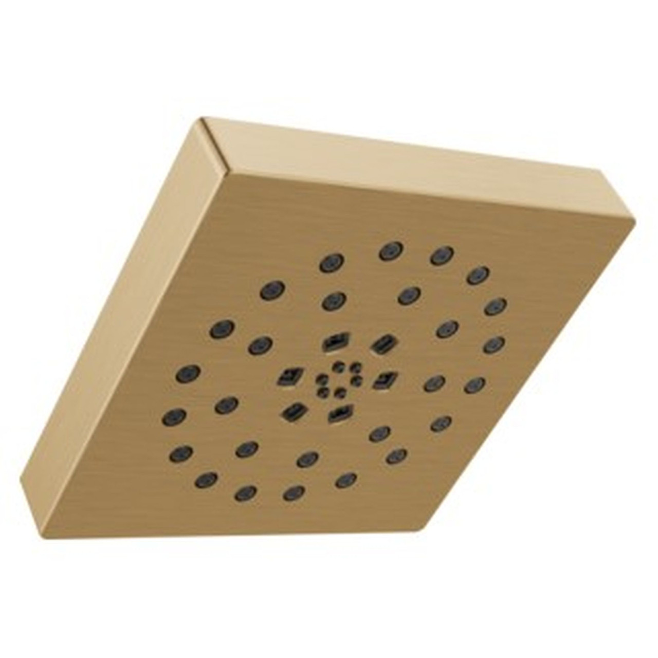 Delta 52484-CZ-PR Universal Showering Components H2Okinetic 4-Setting Shower Head with Ultrasoak, Lumicoat Champagne Bronze