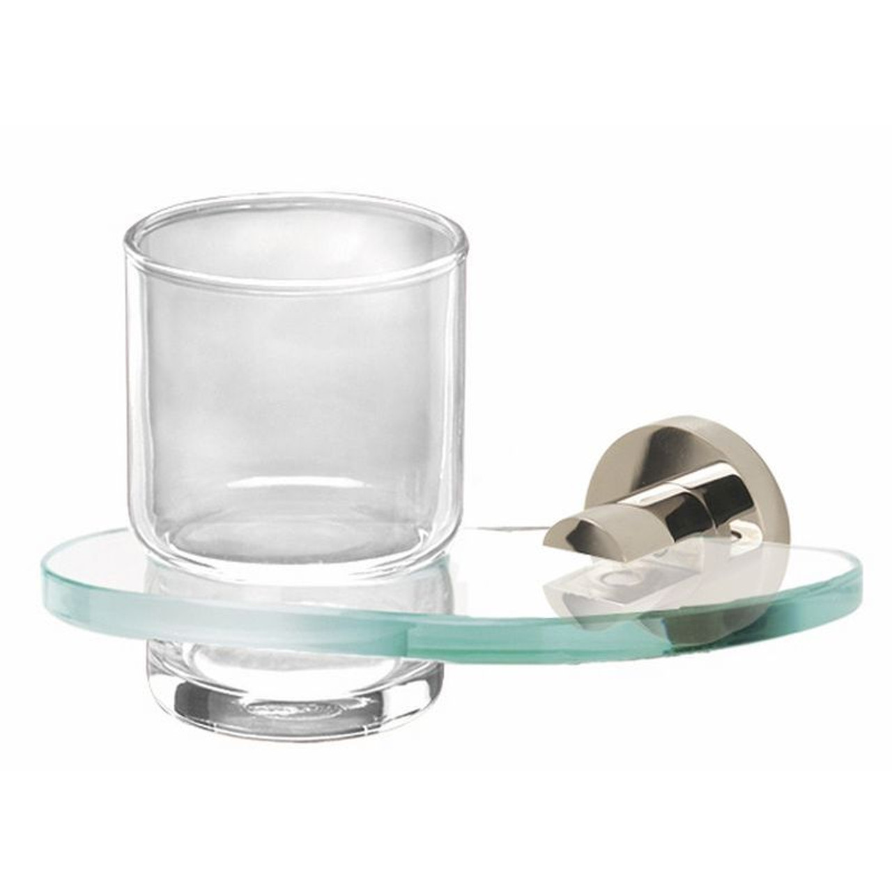 Alno Contemporary I A8370-PN Modern Tumbler Holder 6-3/4-in in Polished Nickel