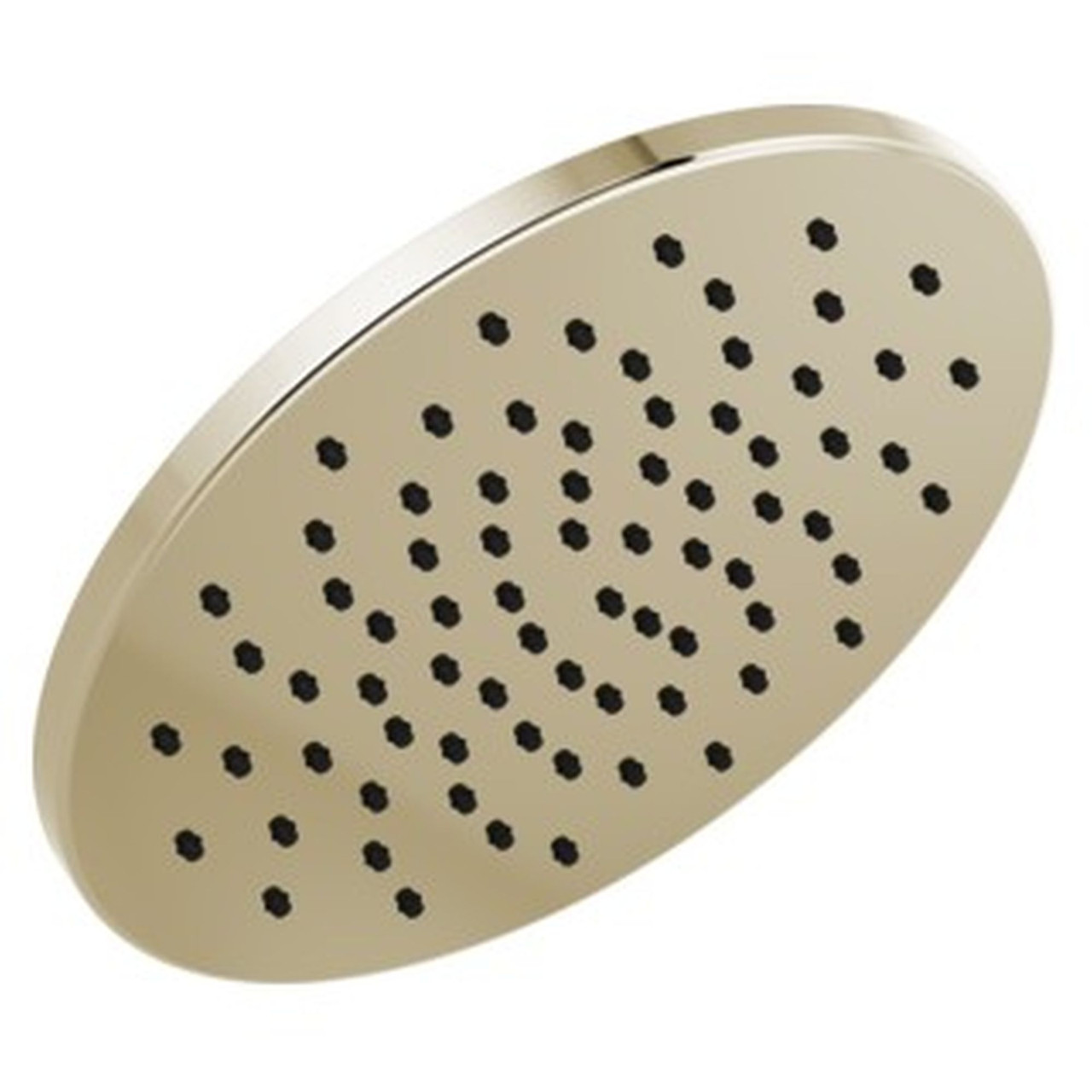 52158-PN-PR Universal Showering Components Single-Setting Metal Raincan Shower Head, Lumicoat Polished Nickel