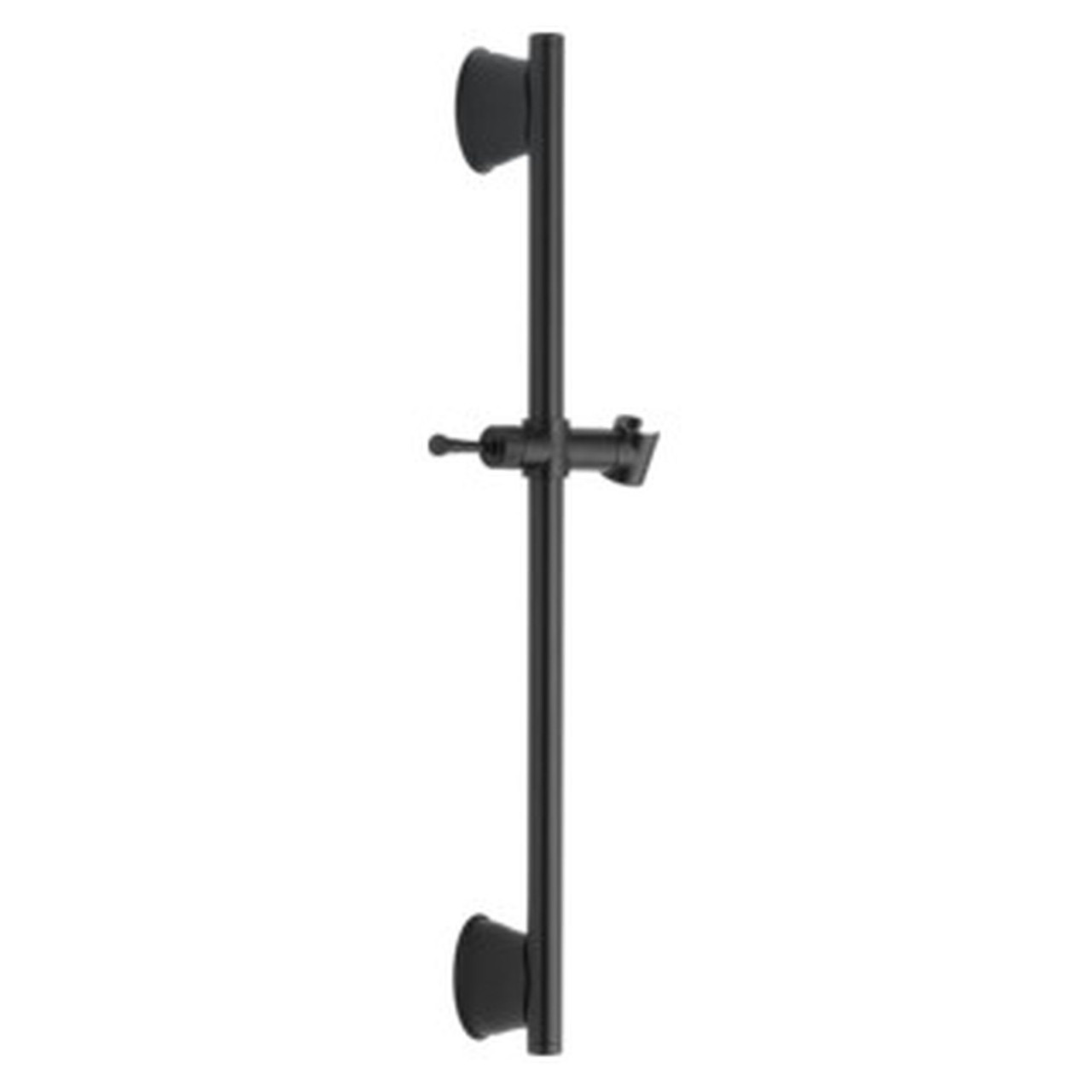 Delta 55044-BL-PK Universal Showering Components 24" Adjustable Wall Bar, Matte Black
