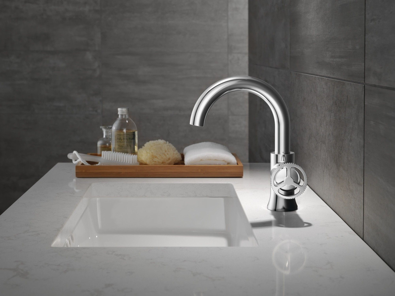 558HAR-DST Trinsic Single Handle Bathroom Faucet, Chrome