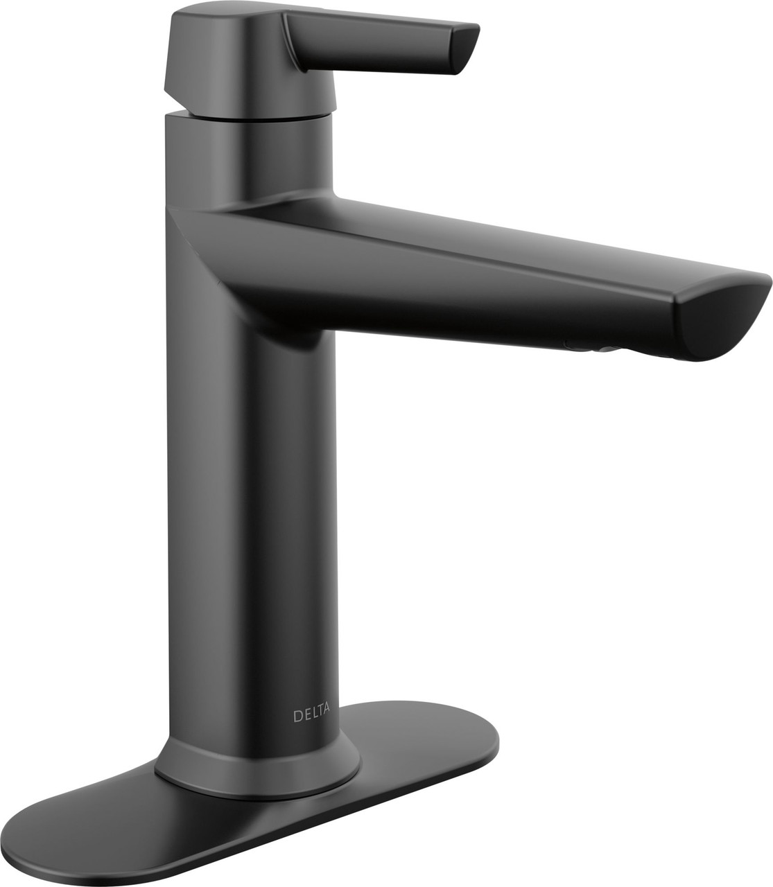 Delta 571-BLMPU-DST Galeon Single Handle Bathroom Faucet, Matte Black