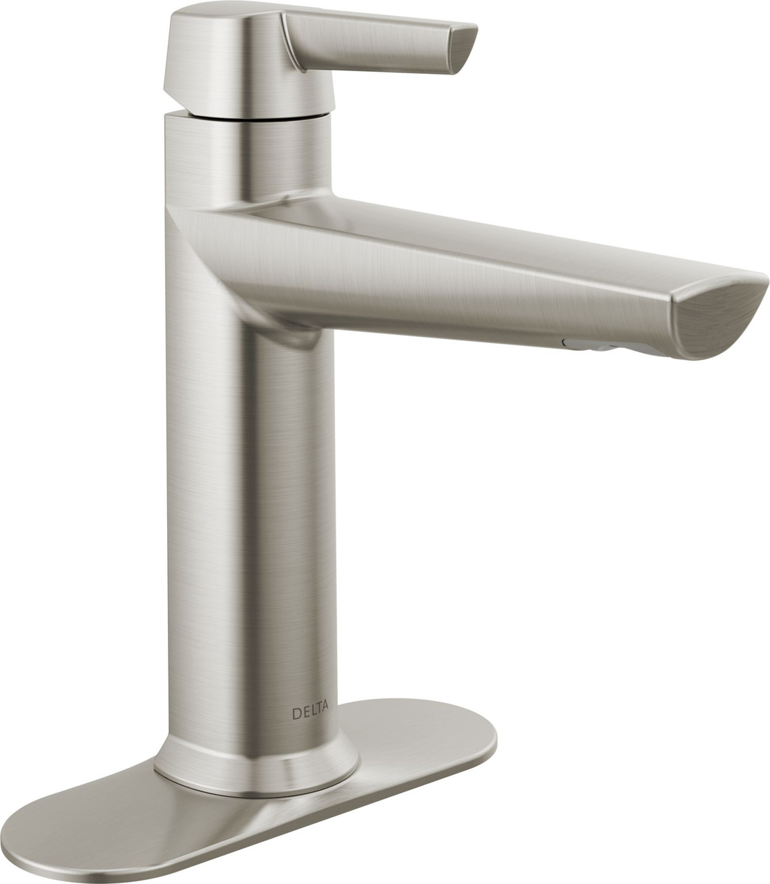 Delta 571-SS-PR-LPU-DST Galeon Single Handle Bathroom Faucet, Lumicoat Stainless