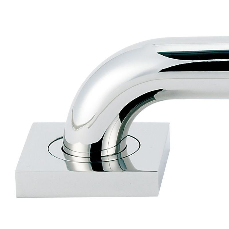 Grab Bar Brackets Modern 2-3/4-in in Polished Chrome