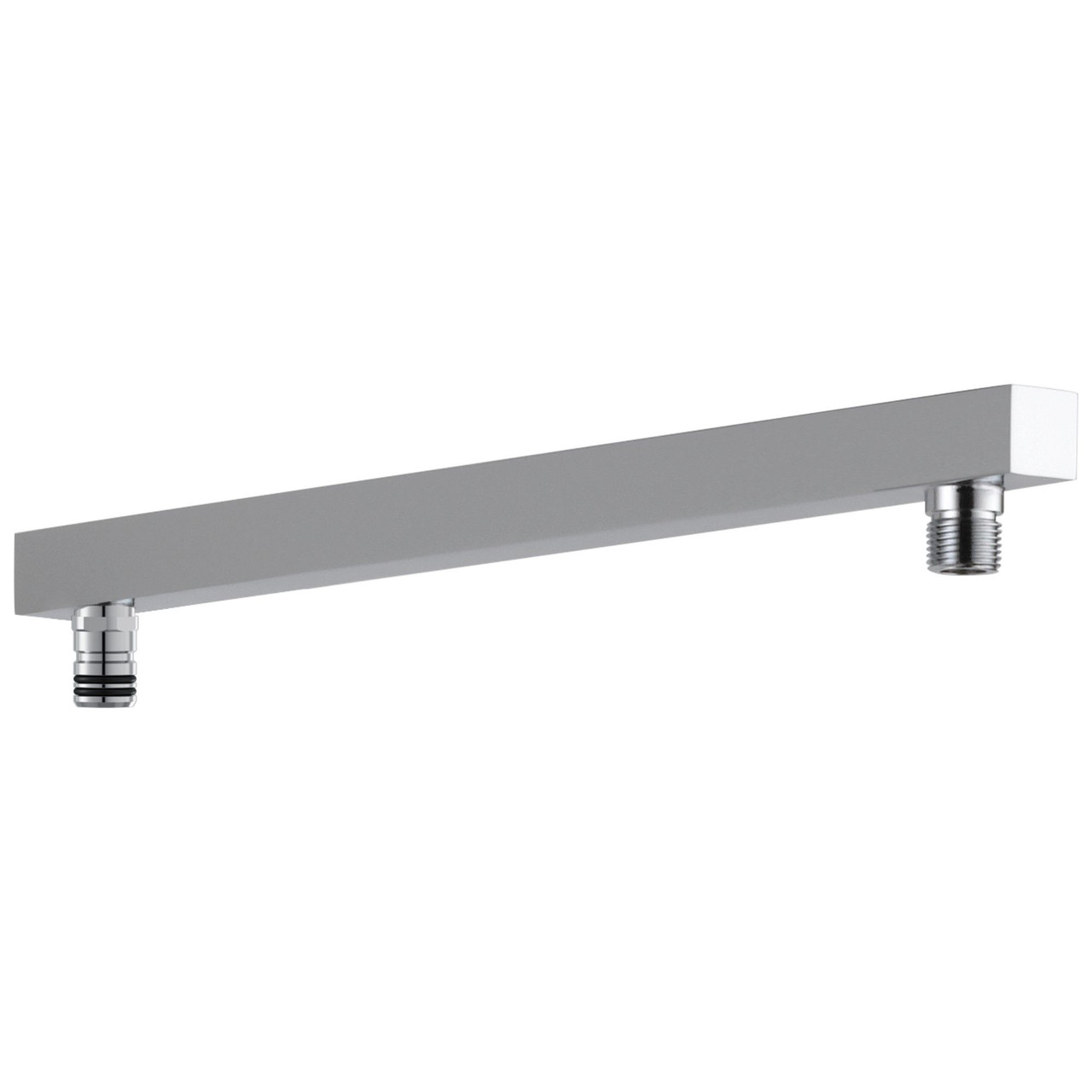 RP100815PR Universal Showering Components Angular Overhead Shower Arm, Lumicoat Chrome