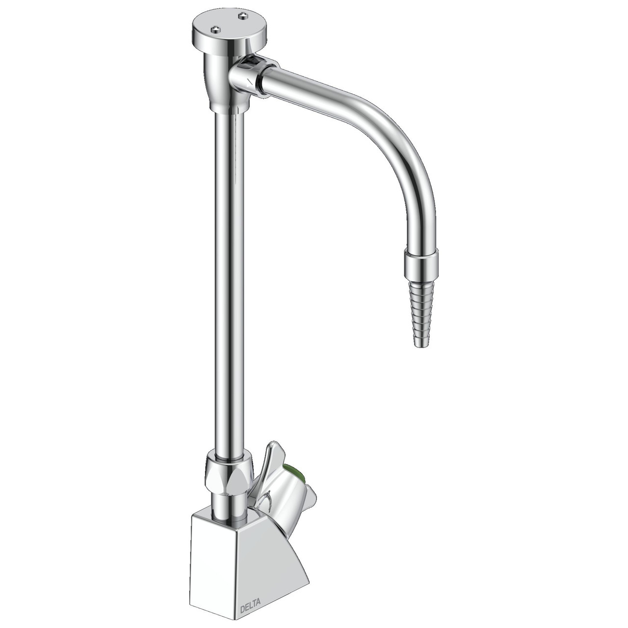 W6600-10 6.00-in x 1.25-in x 15.00-in Single Handle Deck-Mount Water Faucet, Chrome