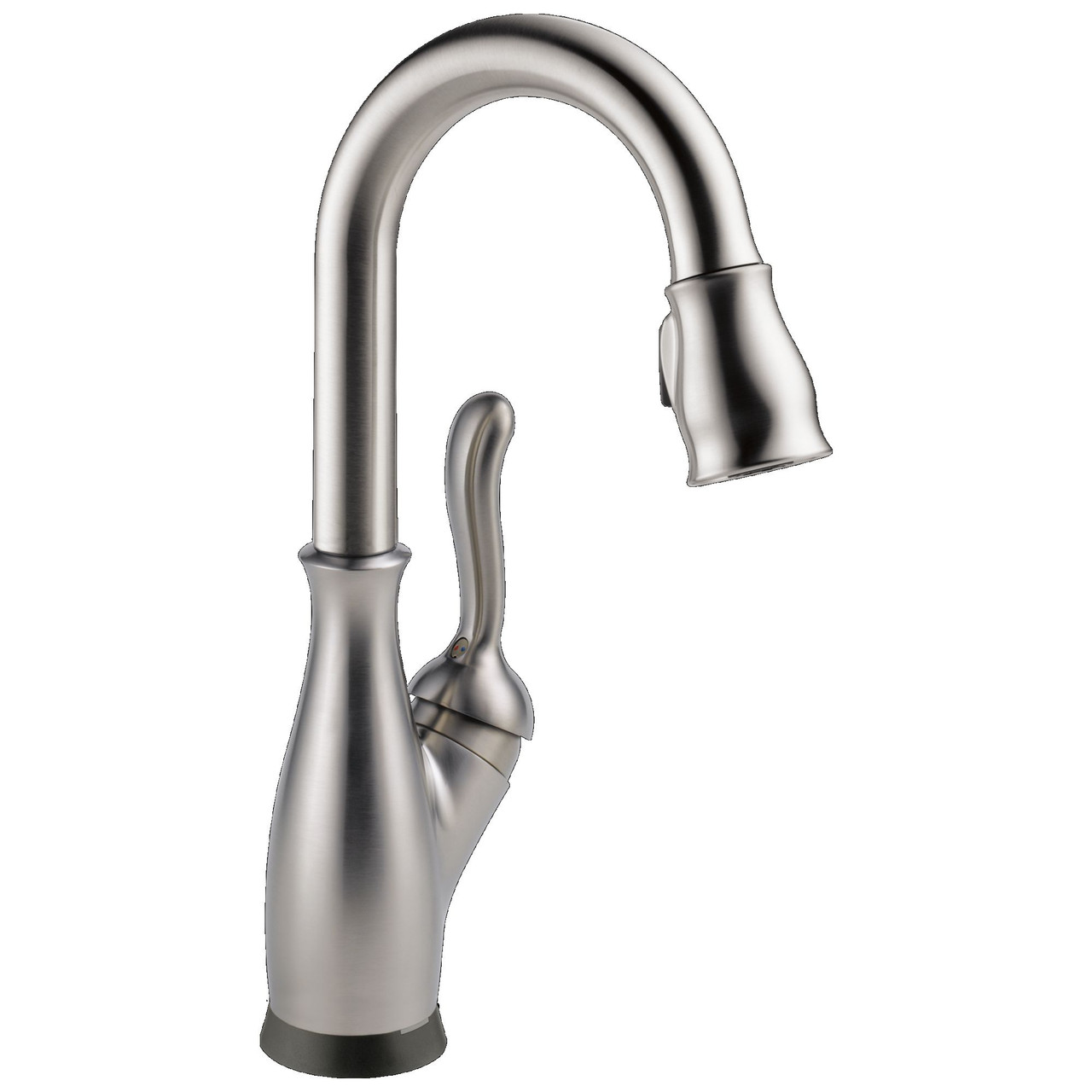 9678TL-SP-DST Leland 9.13-in x 3.50-in x 14.56-in Touch2O Bar and Prep Faucet with Touchless Technology, Spotshield Stainless