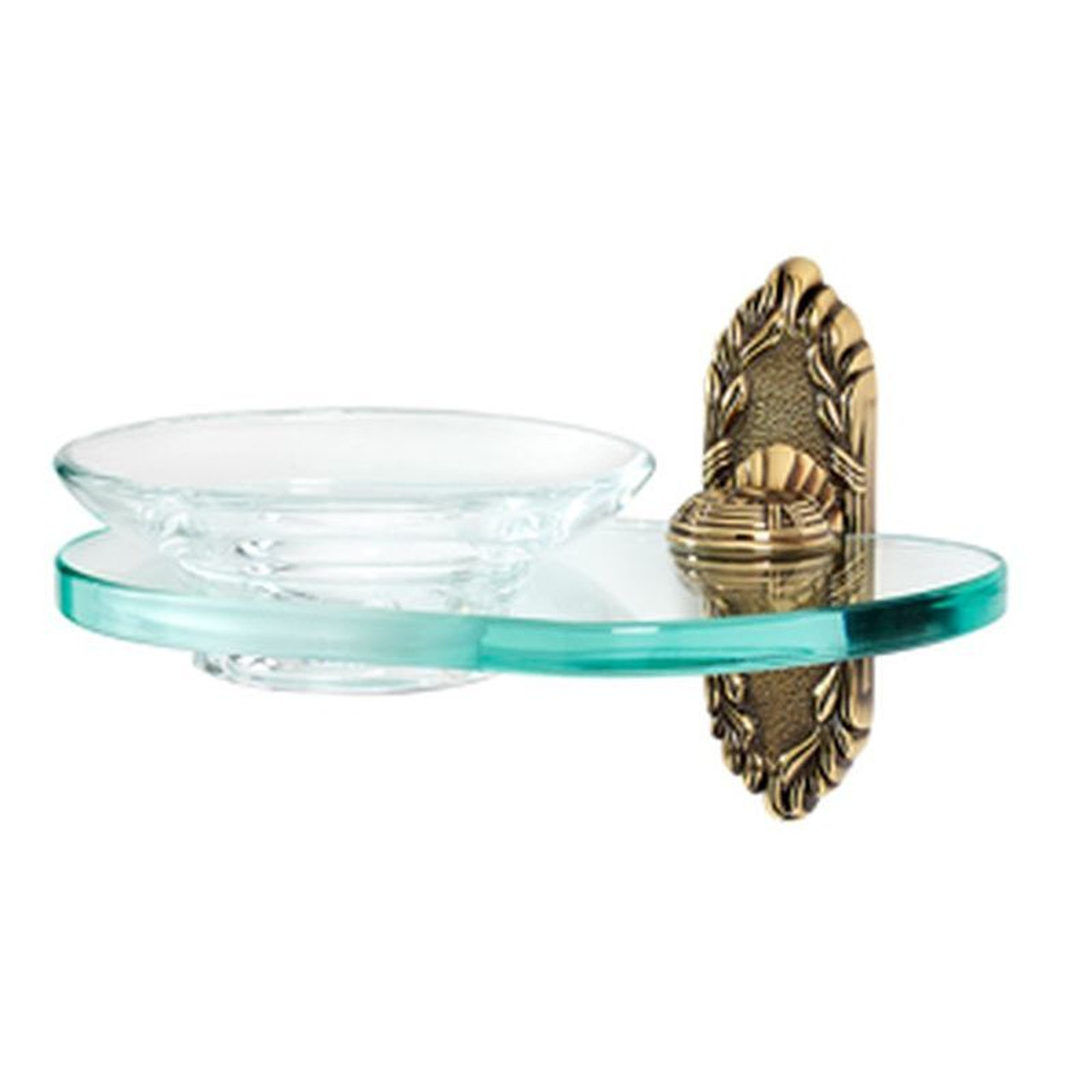 6-3/4-in Soap Dish Traditional in Polished Antique 6-3/4-in Soap Dish Traditional in Polished Antique