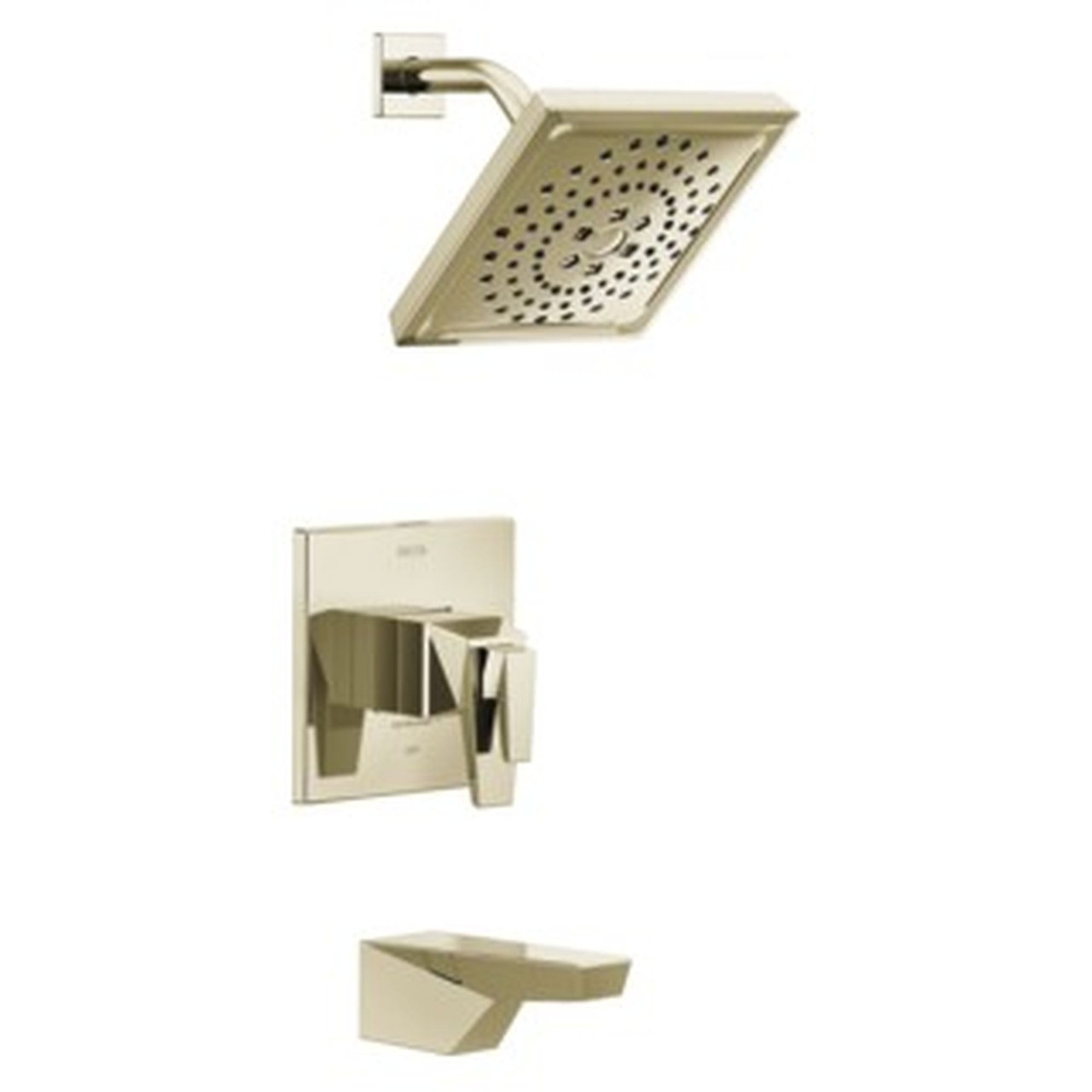 T17T443-PN-PR Trillian TempAssure 17T Series Tub & Shower Trim, Lumicoat Polished Nickel